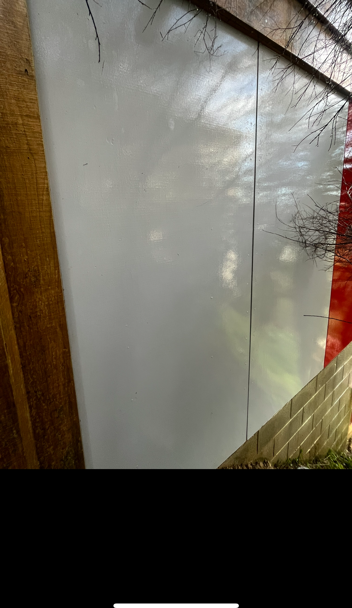 Fresh, clean house cladding after a TrueShine soft wash